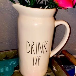 Drink Up Rae Dunn Pitcher